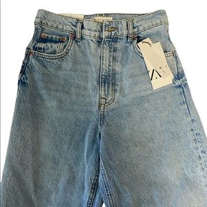 NWT Zara 90’s Full Length Denim Jeans